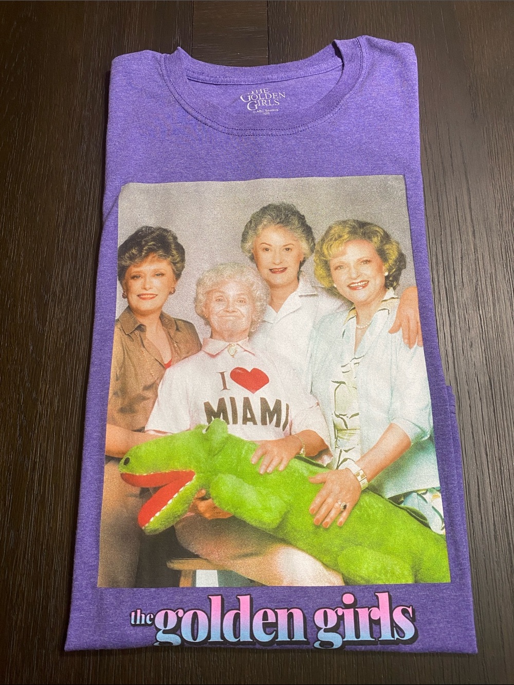 The Golden Girls Graphic Tee - Purple